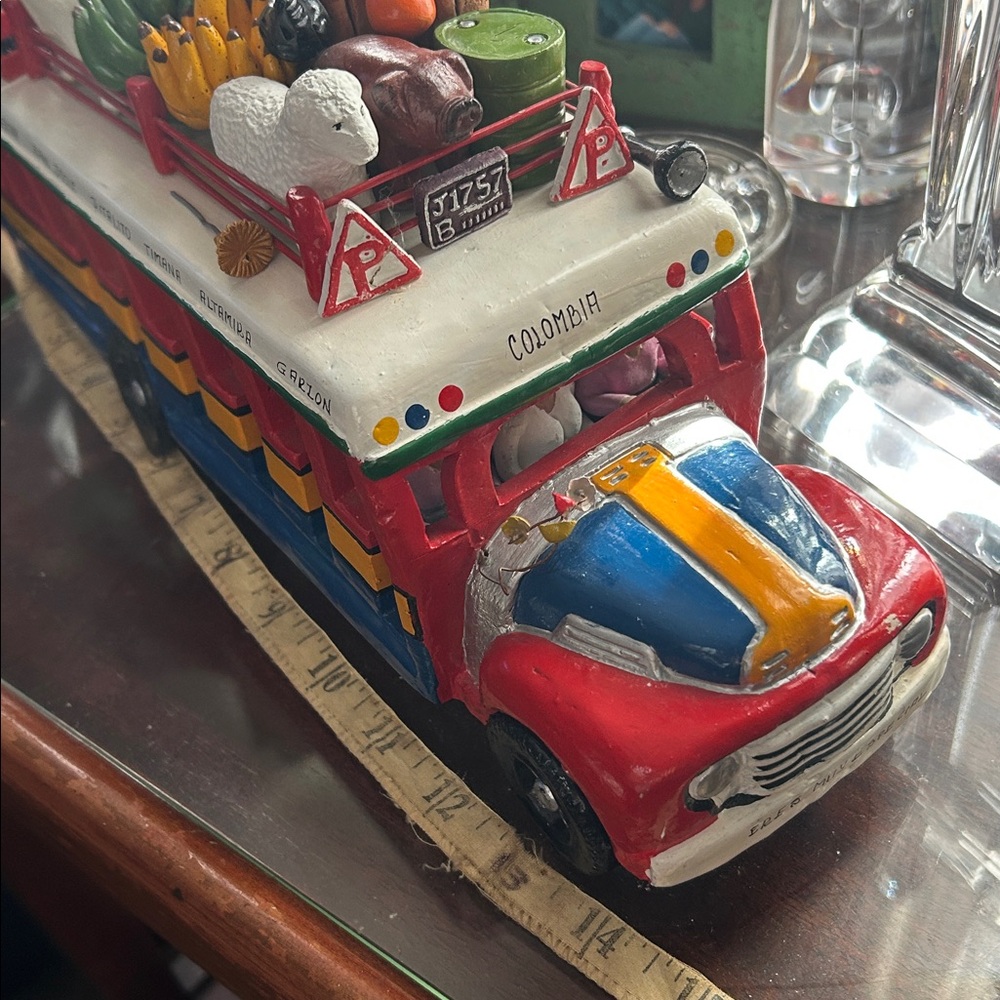 Folk art, Mexican Bus very large about 15  inches
